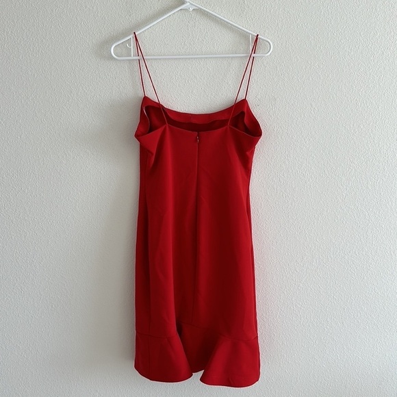 LIKELY Banks Flounced-Hem Slip Dress - Picture 6 of 10